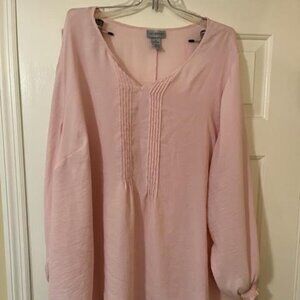 3X Catherines pink blouse